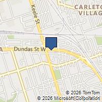 Map Toronto, ON M6P1Y6, Canada