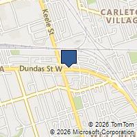 Map Toronto, ON M6P1Y7, Canada