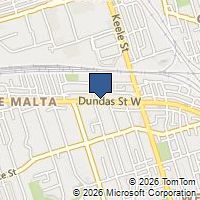 Map Toronto, ON M6P1Y8, Canada