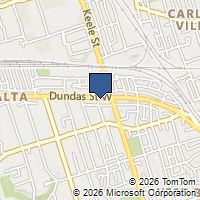 Map Toronto, ON M6P1Y9, Canada