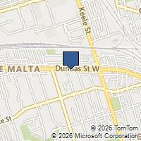 Map Toronto, ON M6P1Z2, Canada