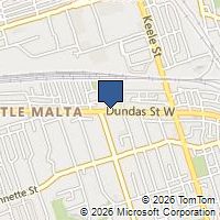 Map Toronto, ON M6P1Z3, Canada