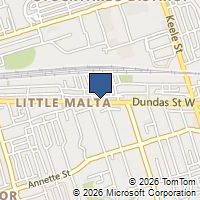 Map Toronto, ON M6P1Z8, Canada