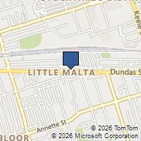 Map Toronto, ON M6P2A1, Canada