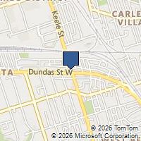 Map Toronto, ON M6P2K8, Canada