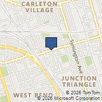 Map Toronto, ON M6P3S8, Canada