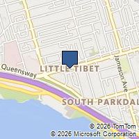 Map Toronto, ON M6R1A7, Canada