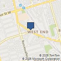 Map Toronto, ON M6R1W9, Canada