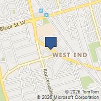 Map Toronto, ON M6R1X1, Canada