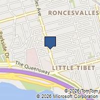 Map Toronto, ON M6R2K6, Canada