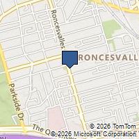 Map Toronto, ON M6R2L5, Canada