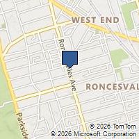 Map Toronto, ON M6R2M3, Canada