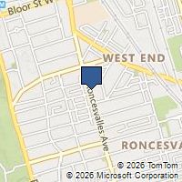 Map Toronto, ON M6R2M8, Canada