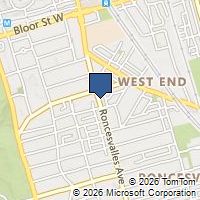 Map Toronto, ON M6R2N1, Canada