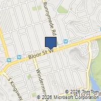 Map Toronto, ON M6S1N6, Canada