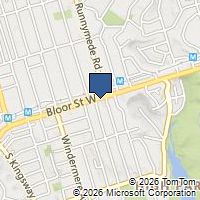 Map Toronto, ON M6S1N7, Canada