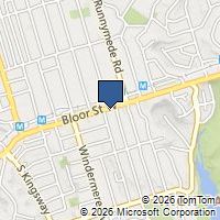 Map Toronto, ON M6S1N8, Canada