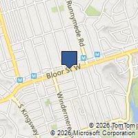 Map Toronto, ON M6S1N9, Canada