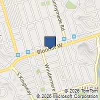 Map Toronto, ON M6S1P1, Canada