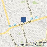 Map Toronto, ON M6S1P2, Canada