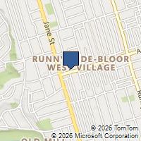 Map Toronto, ON M6S2E2, Canada