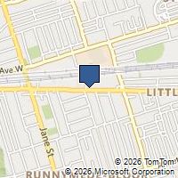 Map Toronto, ON M6S2S1, Canada