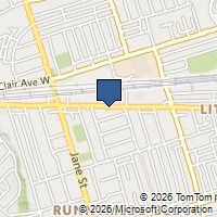 Map Toronto, ON M6S2S5, Canada