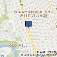 Map Toronto, ON M6S3Z3, Canada