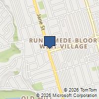 Map Toronto, ON M6S3Z6, Canada