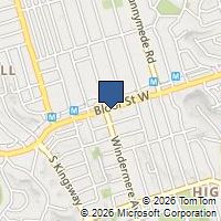 Map Toronto, ON M6S4W1, Canada