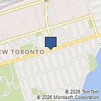 Map Toronto, ON M8V1J5, Canada