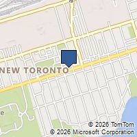 Map Toronto, ON M8V1J9, Canada