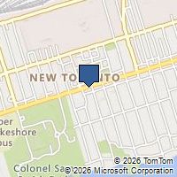 Map Toronto, ON M8V1K6, Canada