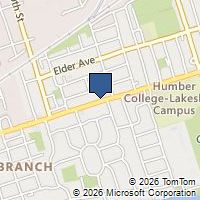 Map Toronto, ON M8W1M9, Canada