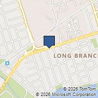 Map Toronto, ON M8W1P8, Canada