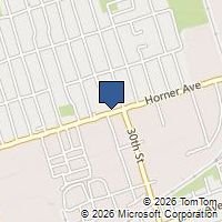 Map Toronto, ON M8W2A4, Canada