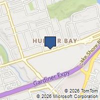 Map Toronto, ON M8Y1J3, Canada