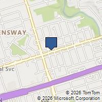 Map Toronto, ON M8Y1L3, Canada