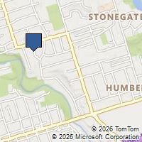 Map Toronto, ON M8Y1W3, Canada