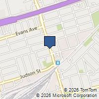 Map Toronto, ON M8Y2R2, Canada