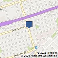 Map Toronto, ON M8Y2R8, Canada