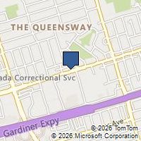 Map Toronto, ON M8Z1N5, Canada