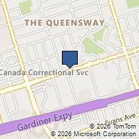 Map Toronto, ON M8Z1N7, Canada