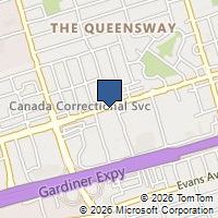 Map Toronto, ON M8Z1N8, Canada