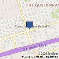 Map Toronto, ON M8Z1P6, Canada