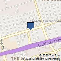 Map Toronto, ON M8Z1R1, Canada