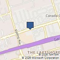 Map Toronto, ON M8Z1R7, Canada