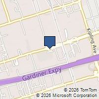 Map Toronto, ON M8Z1T3, Canada