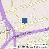 Map Toronto, ON M8Z1V1, Canada