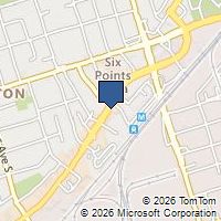 Map Toronto, ON M9B1B1, Canada